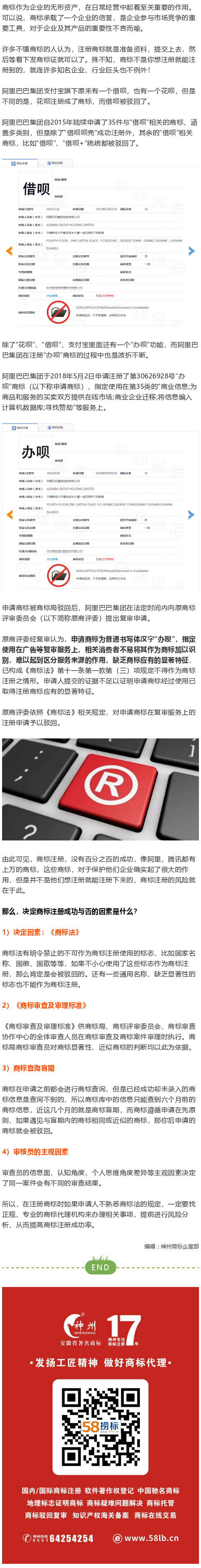 商標注冊沒有百分百的成功，巨頭也有搞不定的商標！