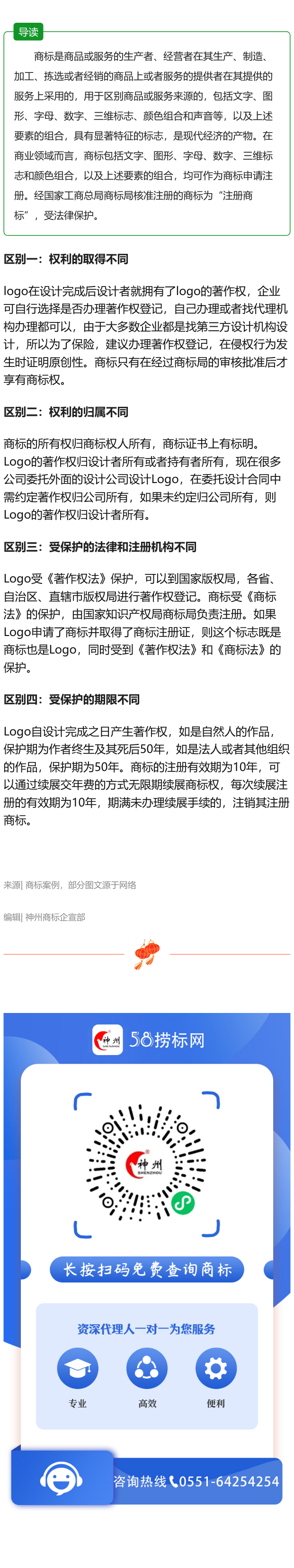 Logo與商標的區別