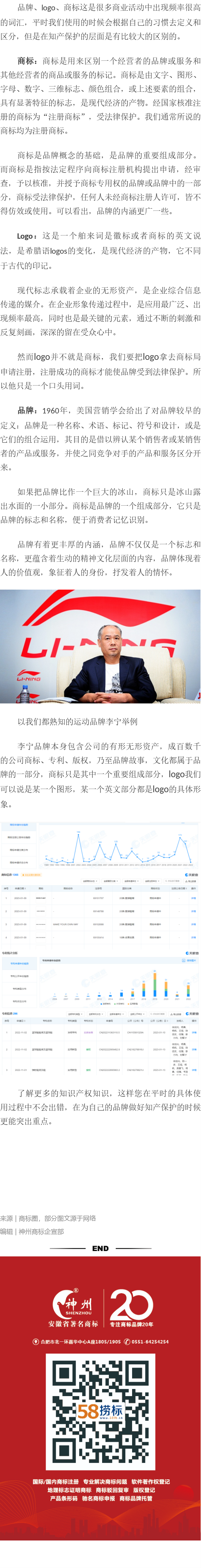 商標、品牌、Logo---不區(qū)分好，你的努力可能要跑偏了